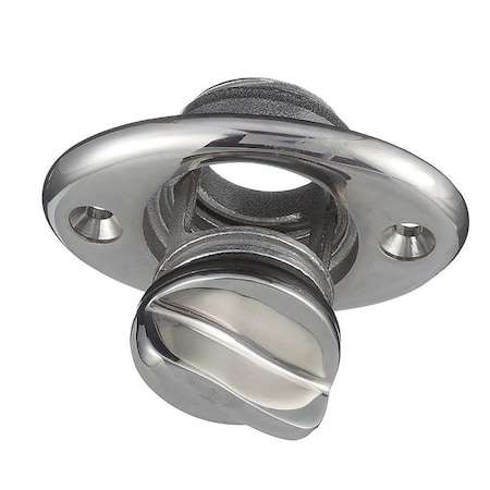 Attwood Attwood Stainless Steel Garboard Drain Plug - 7/8in Diameter 7557-7
